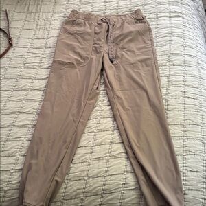 Tan Jogger Pants